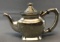 Vintage Erie Railroad small silver soldered teapot