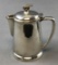 Vintage silver soldered creamer with lid