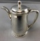 Vintage silver soldered teapot