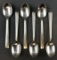 Group of 6 vintage NYC Lines small spoons