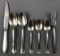 Group of 7 vintage Rock Island Lines flatware