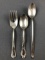 Group of 3 vintage Mo Pac railroad flatware pieces