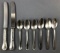 Group of 8 vintage Railroad flatware pieces