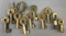 Group of vintage railroad keys