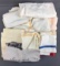 Group of vintage railroad linens