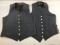 Vintage Railroad Uniform vests