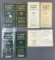 Group of vintage Lehigh valley railroad train schedules
