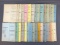 Group of vintage New York Central railroad employee time tables