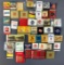 Group of vintage railroad matchbooks