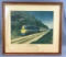 Vintage framed print of The Dixie Flagler train