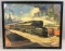 Vintage framed Pennsylvania Railroad print
