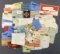Group of vintage railroad ticket stubs, business cards and more