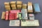 Large group of vintage train tickets