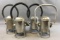 Group of 4 vintage railroad lanterns