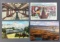 Group of vintage Railroad Postcards