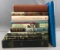 Group of 9 railroad books, 1 photo album