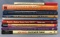 Group of nine railroad books about passenger cars