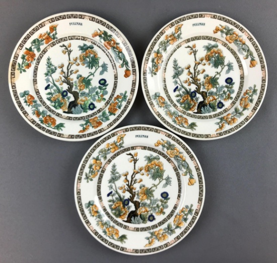 Group of 3 vintage Pullman Dinner plates