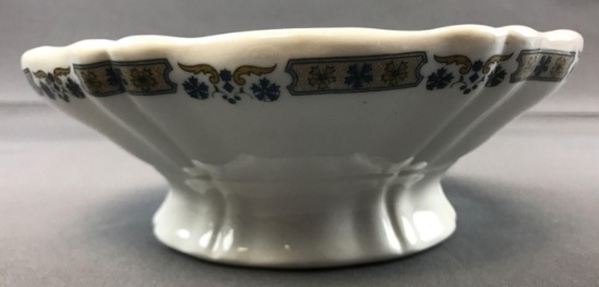 Vintage Erie Railroad Compote/serving bowl