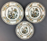 Group of 3 vintage Pullman dining car plates