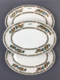 Group of 3 Vintage Pullman Oval serving dishes