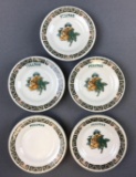 Group of 5 vintage Pullman sauce dishes