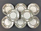 Group of 8 vintage Pullman salad plates