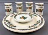 Group of 6 vintage Pullman Railroad dishes