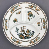 Vintage Syracuse China Serving Platter Indian Tree Pattern