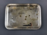 Vintage Missouri Pacific Lines silver soldered tray