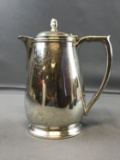 Vintage silver soldered coffee pot