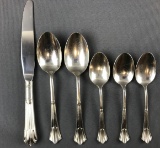 Group of 6 vintage Santa Fe flatware pieces