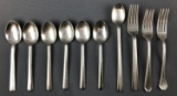 Group of 10 vintage Southern/southern pacific flatware pieces