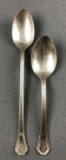 Vintage Texas and Pacific railroad flatware