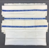 Group of 4 Canadian National System railroad linens