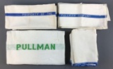 Group of vintage Pullman Company towels