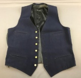 Vintage Railroad Uniform vest