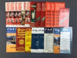 Group of vintage railroad timetables from Illinois Central and more