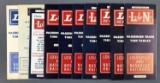 Group of L&N railroad time tables
