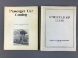 Vintage Pullman Company Catalog and Schedule of lines