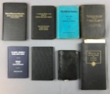 Group of 8 vintage rules and instructions for railroad company employees