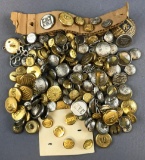 Group of Vintage Railroad uniform buttons