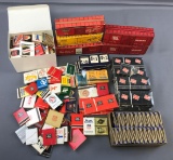 Group of Vintage railroad matchbooks