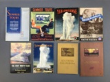 Group of 8 vintage railroad tour brochures