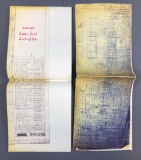 Vintage blueprints/schematics