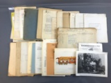 Group of vintage railroad correspondence, reports and more