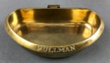 Vintage Brass Pullman ashtray/tray