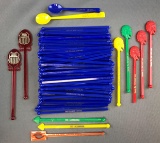 Group of Vintage Railroad Swizzle Sticks