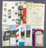 Group of Canadian National railways menus