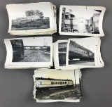 Group of vintage railroad photographs